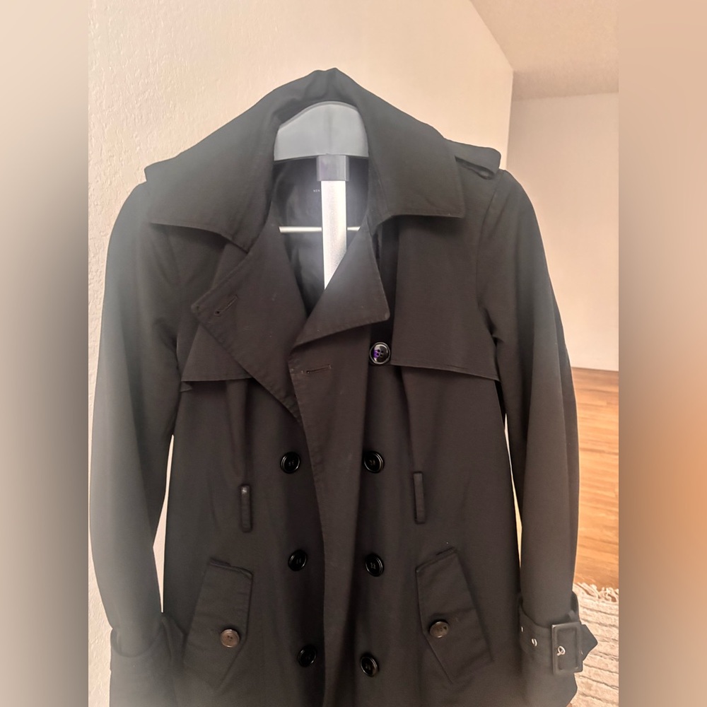 New York & Company black Trench Coat